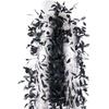 800Pcs Black Chicken Feathers And 50G White Turkey Feather Boa 2 Meter Decorative Plume For Wedding Carnival Clothing Acessories