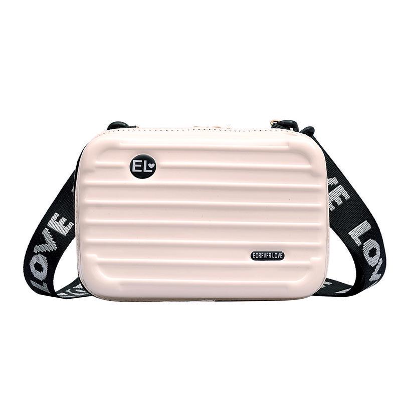 Новая мода в твердом корпусе, мини-чемодан в форме плеча, сумки через плечо, дорожная портативная маленькая косметичка, сумка для мобильного телефона, сумка на молнии, клатч