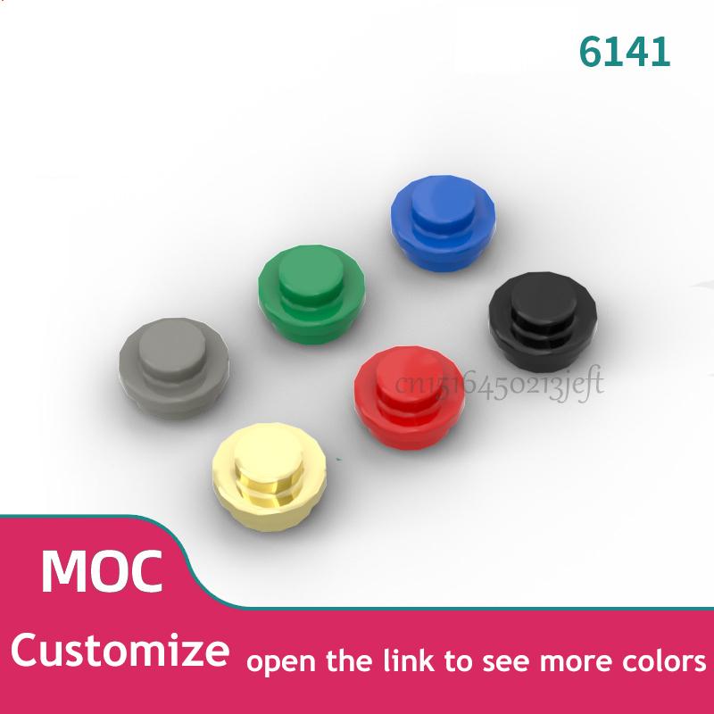 1000 шт. Детали для сборки MOC 4073 6141 Пластина Круглая 1x1 Точка DIY Строительные Блоки 1*1 Фигурки Лампочки Кирпичики Образовательная Игрушка для Ребенка