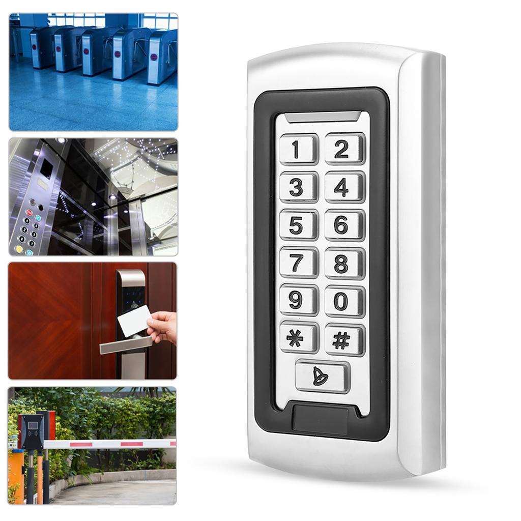 125 кГц RFID наружная 2000 пользователей Wiegand 26 клавиатура безопасности контроль доступа(Водонепроницаемый IP68)