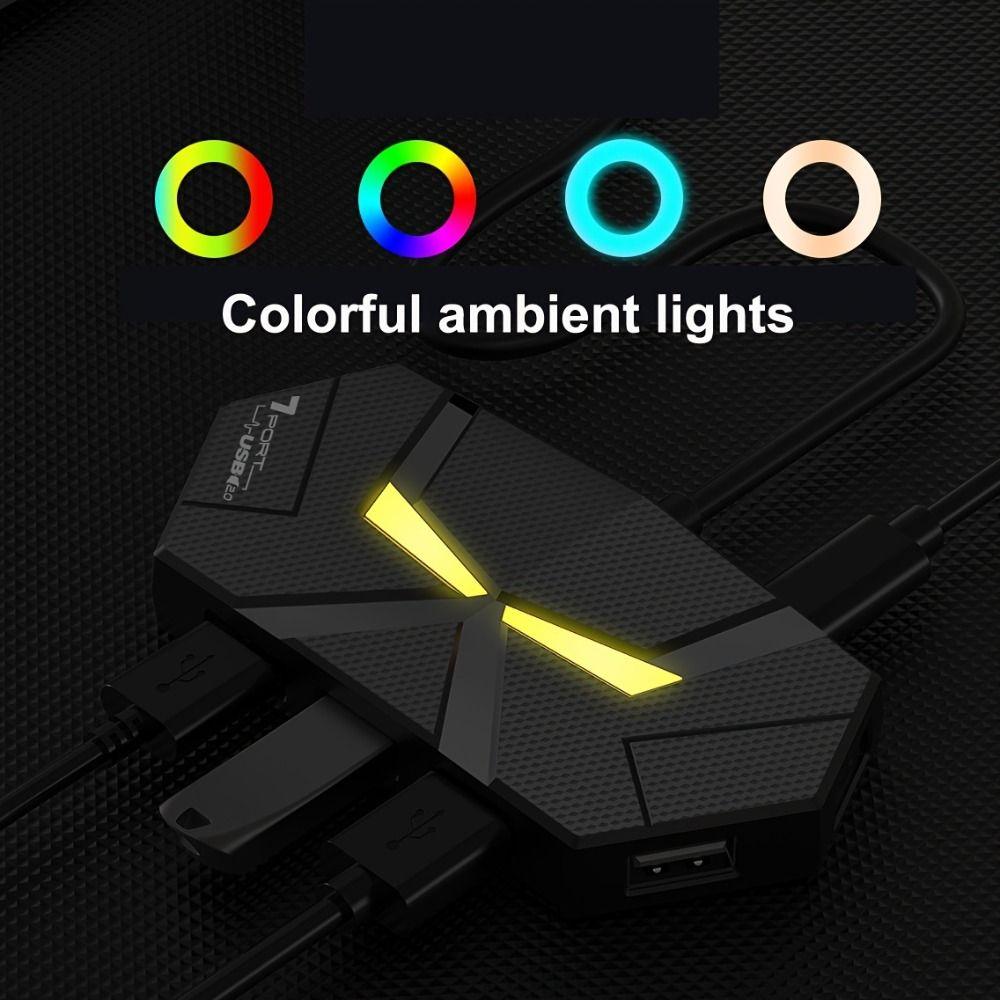 Type C USB Splitter Adapter 4/7 Ports USB 3.0 HUB Splitter USB Docking Station  Hard Drive