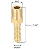2 шт. M14-1.5 M10-1 Фитинг-соединитель Метрический наружный к боковому штуцеру Воздух, Вода, Топливо, Масло и Инертные газы