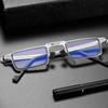Folding Reading Glasses Blocking Anti Blue Light Glasses Reader Glasses Metal Eyeglasses