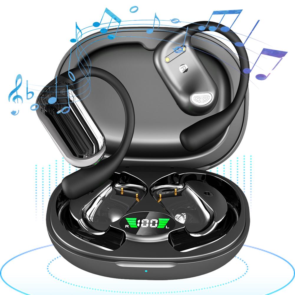 Bluetooth-Compatible 5.3 AI Translation Earbuds Noise Cancelling Translator Headphones Wireless Earbuds for Travel and Business