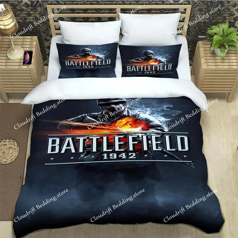 Игровые Постельные Принадлежности 3D Battlefiled Изысканный Комплект Постельного Белья Пододеяльник Комплект Покрывала Постельное Белье Роскошный Подарок на День Рождения0