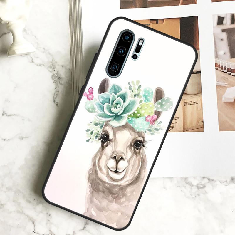 Lama Llama Alpaca For Huawei Nova 10 SE 9 11 Pro Y60 Y70 Y90 Y61 Y91 Y72 Y73 12i 11i 8i P20 P30 P40 Lite Case