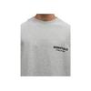 Fear of God Джерси Essentials Crewneck Tee светло-серый меланжевый мужской топ 125HO244368F