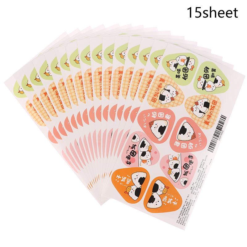 Наклейки на пакеты для упаковки рисовых шариков с треугольным узором, водоросли нори, онигири, наклейки на пакеты для суши, инструменты для форм для приготовления суши, аксессуары для бэнто