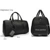 Luxury Genuine Leather Men Women Travel Bag Cow Leather Carry On Luggage Bag Travel Shoulder Bag Male Female Weekend Duffle Bag CLE