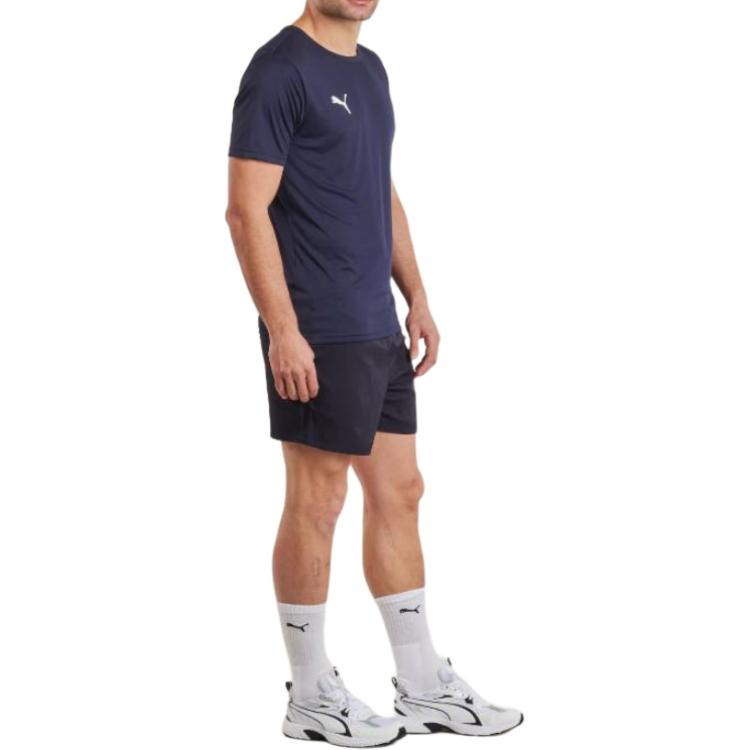 Puma Футболки мужские Морской синий Круглый вырез 706132-06