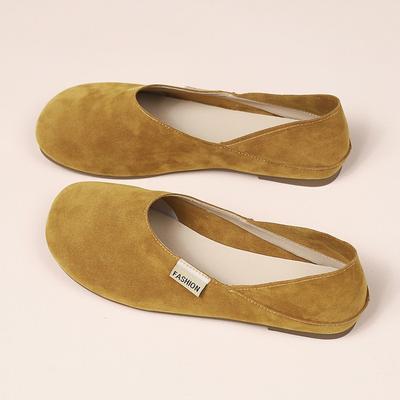 2024 Новые модные универсальные весенние и осенние женские туфли на плоской подошве с острым носком, однотонные туфли на плоской подошве, женские удобные туфли Zapatos