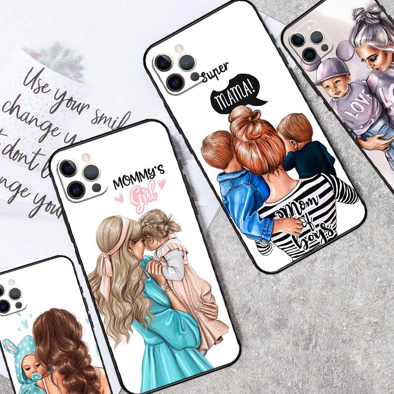 Модный чехол 'Супермама' для Oppo A16 A76 A96 A17 A57 A40 A60 A80 A98 A58 A78 A18 A38 A54 A74 A94 A15 A5 A6 Pro