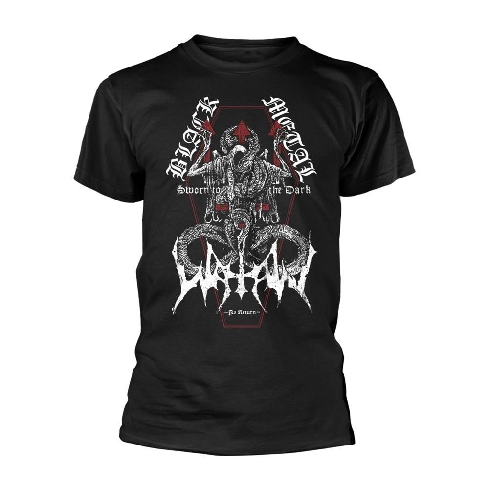 Watain 'Sworn To The Dark Coffin' Черная футболка - НОВАЯ
