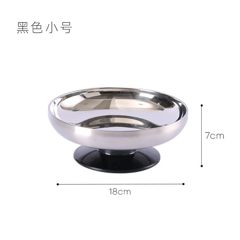 Скандинавский стиль Инс Нержавеющая сталь Фруктовница на высокой ножке Настольный поднос для хранения мелких закусок и орехов Фруктовница