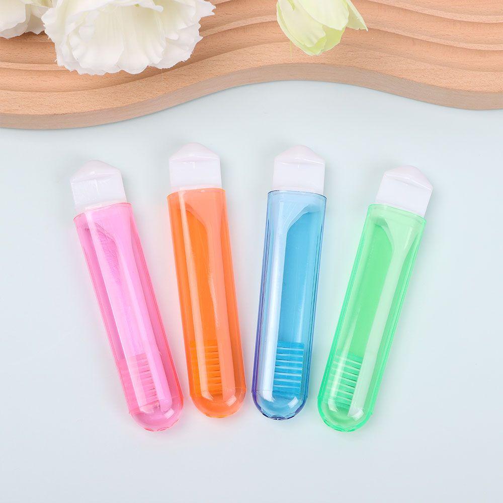Health Travel Camping Portable Oral Cleaning Business Trip Outdoor Tooth Brush Folding Toothbrush