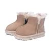 New Winter Children Snow Boots Genuine Leather Girls Boots Warm Plush Boy Shoes Fashion Kids Boots Baby Toddler Shoes