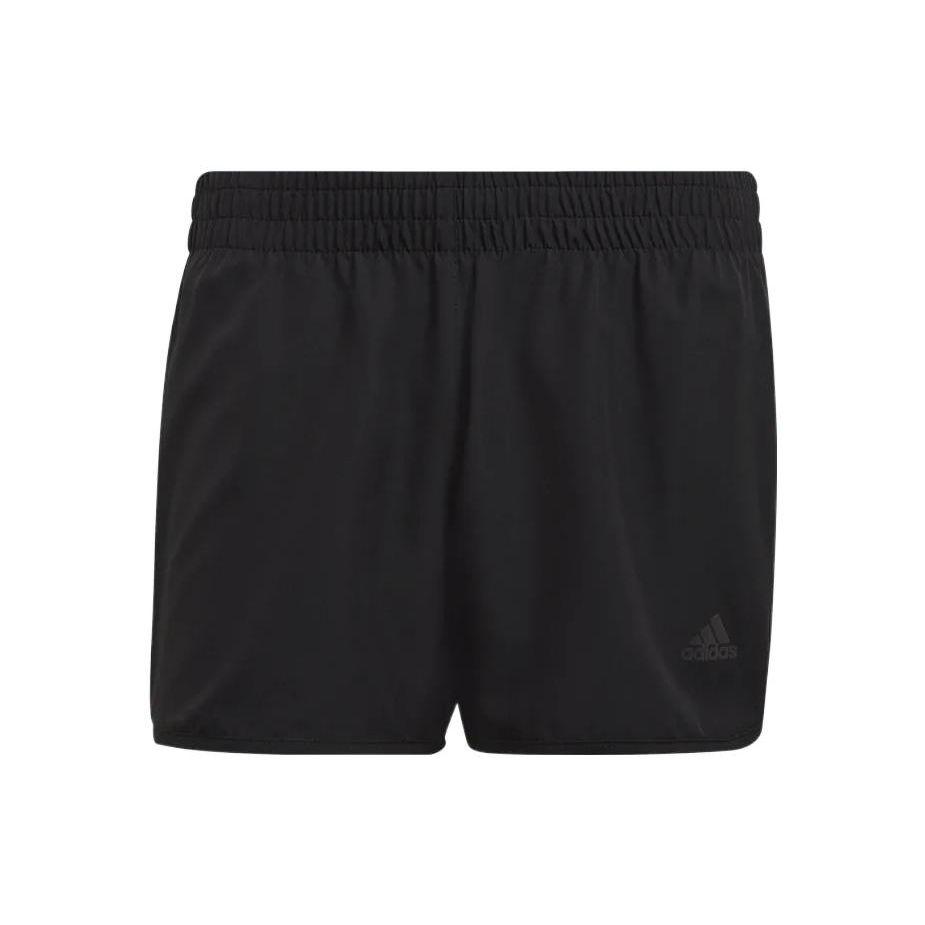 Adidas Шорты для бега с логотипом, женские плавки, черные GK5259