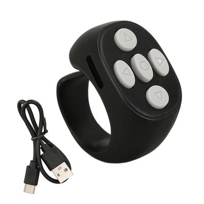 Умный контроллер кольца Bluetooth 5.3 беспроводной пульт дистанционного управления переворачиватель страниц для электронной книги Tik Tok