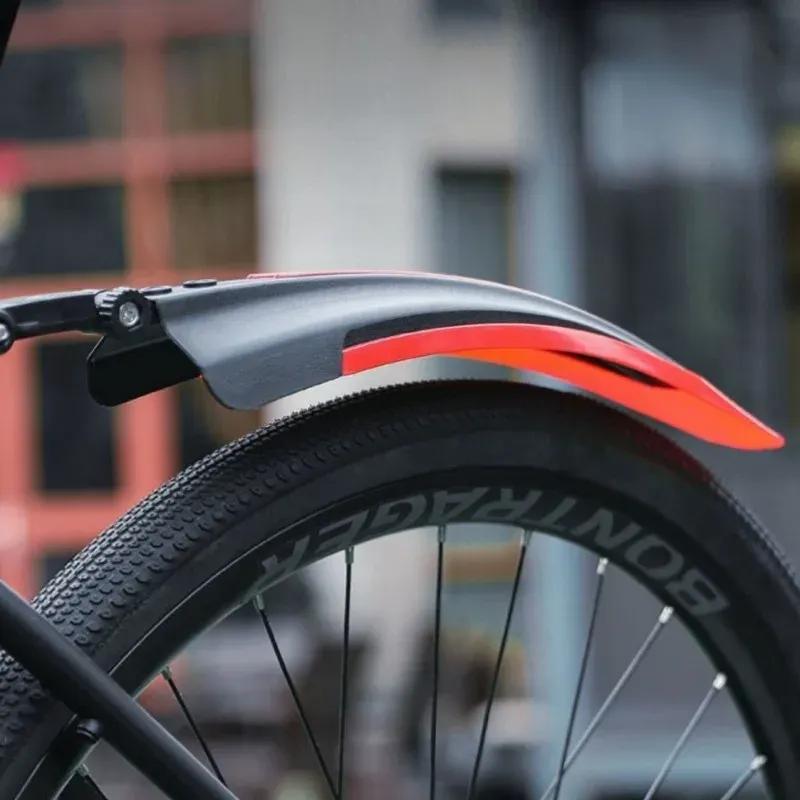 2 Pcs Bicycle Fenders Mountain Road Bike Mudguard Rear Mud Guard Wings for Bicycle Accessories Bike Parts Rear Front Fender