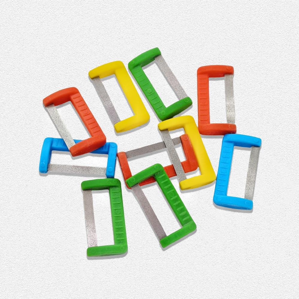 Ортодонтическая стоматологическая полировка межзубной эмали Полировка зубов Полировка зубов Режущие полоски Инструмент для уменьшения эмали Отбеливание зубов