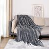 Winter Wool Blanket Adult Thick Warm Winter Double Sided Solid Color Travel Office Blanket Sofa