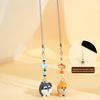 2Pcs Keychain Pendant Puppy Design Lightweight Miniature Key Holder Emotional Healing Keychain Backpack Accessories