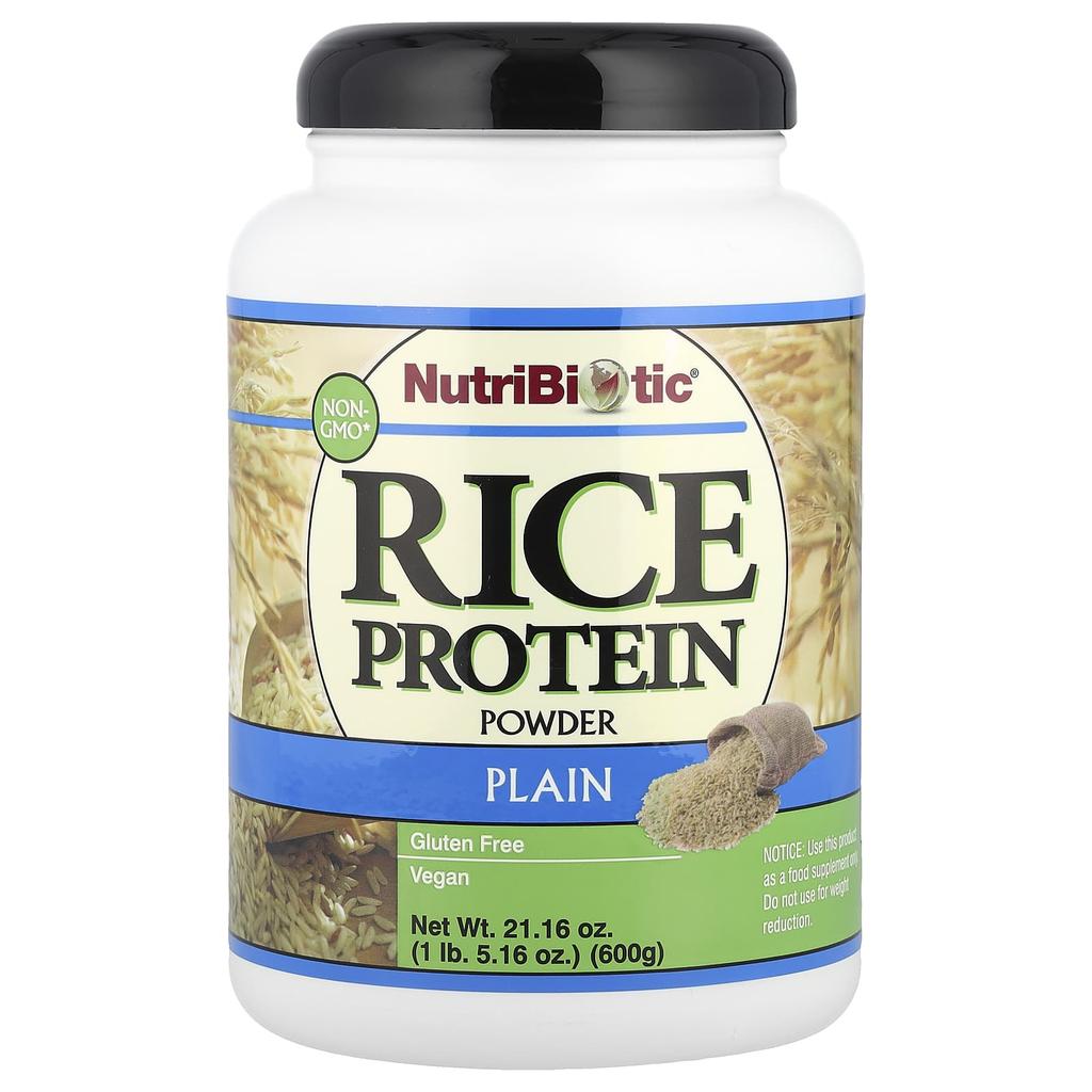 Rice Protein Powder, Plain, 600G(1Lb 5.16Oz)