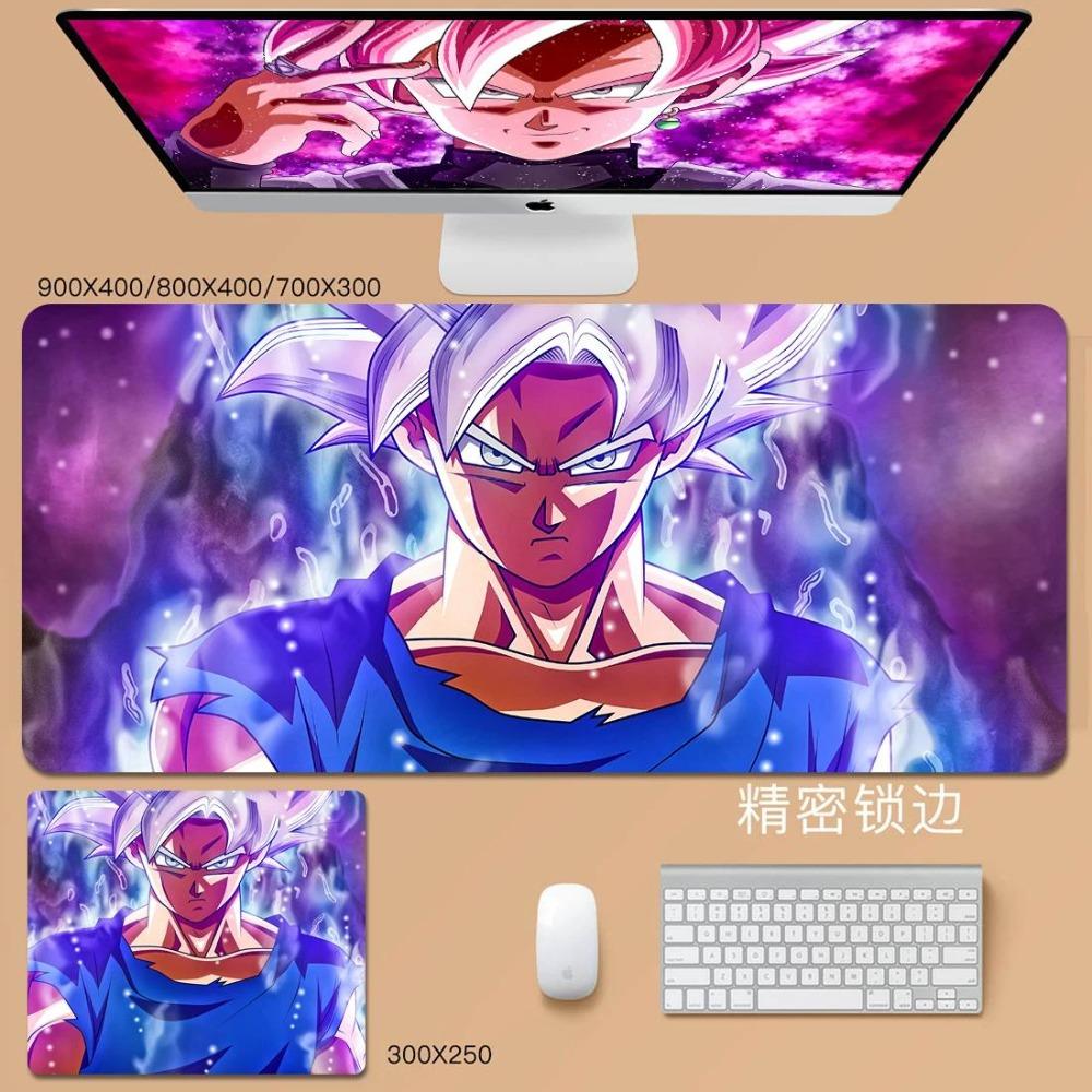 Мужской Крутой Коврик для Мыши Удобство Анимация Dragon Ball Сон Гоку Кожаный Коврик для Мыши Мультяшный Вегета Булма Броли Большой Коврик для Клавиатуры Студенческий Настольный Коврик