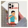 Арт Чехол для телефона Joan C-Cornella Смешной Чехол Для Apple iPhone 15,14,13,12,11,Pro,X,XS,Max,XR,Plus,Mini Мягкий Черный Чехол