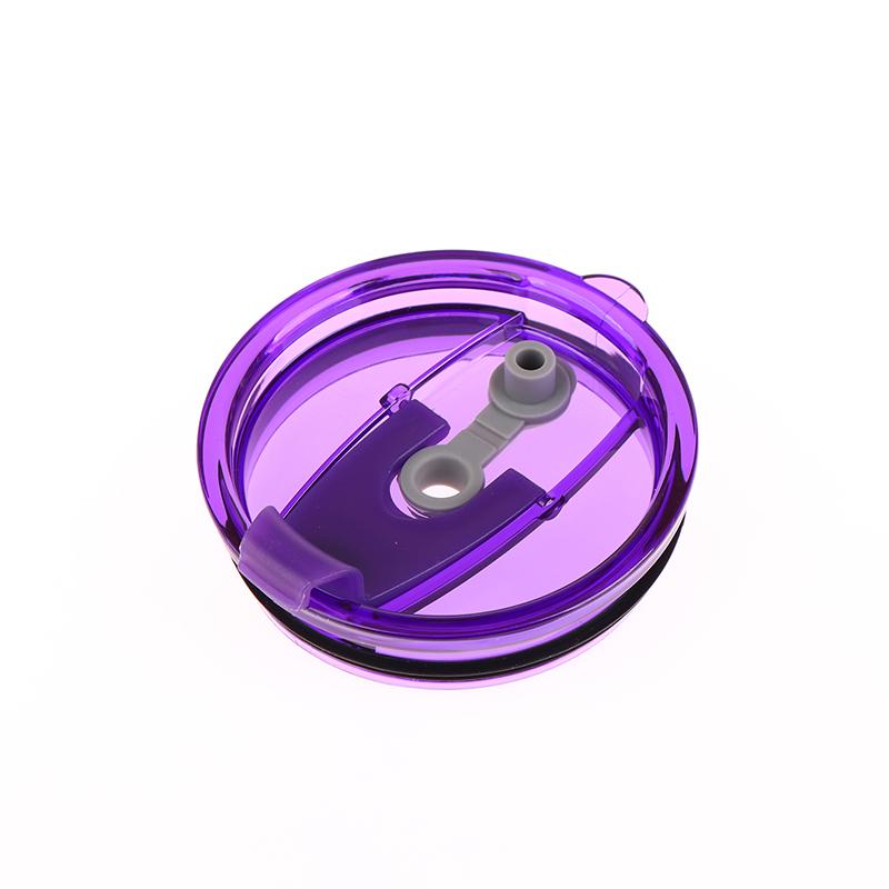 1 шт., 20 унций, герметичная крышка для бутылки, защита от брызг и проливания, простые пластиковые крышки для стакана с ледяным бластером, разноцветная термосная чашка