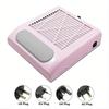Professional Powerful Nail Duster Exhaust Fan for Nail Art Vacuum Collector Gel Nail Duster for Nail Art Salon Equipment