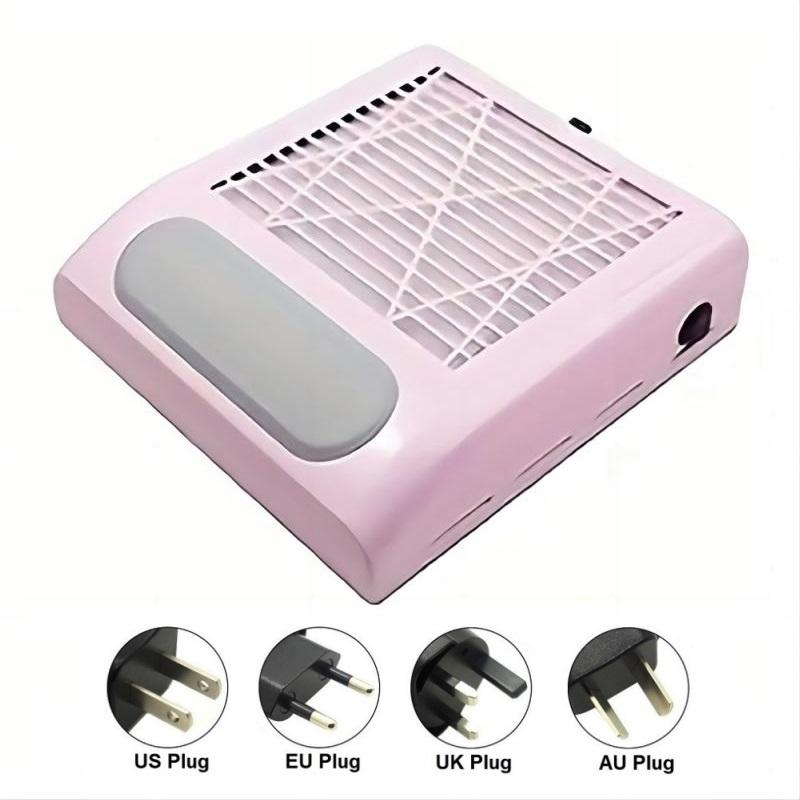 Professional Powerful Nail Duster Exhaust Fan for Nail Art Vacuum Collector Gel Nail Duster for Nail Art Salon Equipment