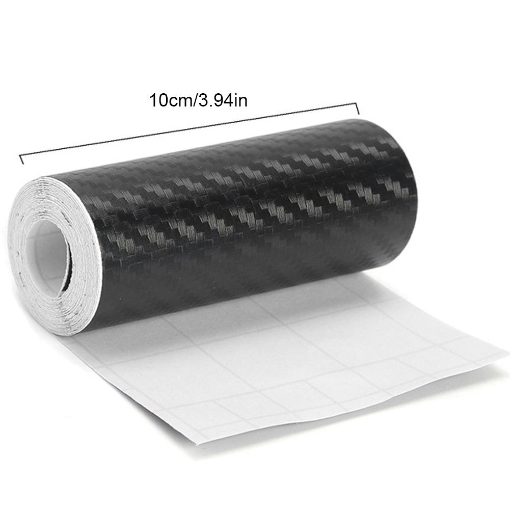 DIY Nano 3D Carbon Fiber Car Sticker Threshold Protection Strip Bumper Tape Motorcycle And Bicycle Waterproof Protection Film