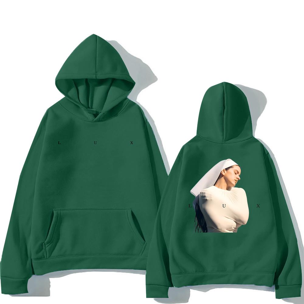 Розалия Бергхайн Музыкальный Альбом Толстовки Мужские Женские Мода Новые Пуловеры с Длинным Рукавом Подарок для Поклонника Розалии Одежда Эстетичная Трендовая