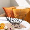 Fruit Basket Countertop Holder Decorative Stand Surable Creativity Bowl Plate for Living