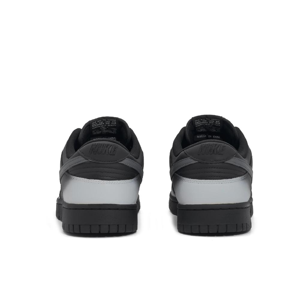 Nike Dunk Abyss Leather Low top Skateboard Shoes Men's Black Gray IO7606-010(Team519-)