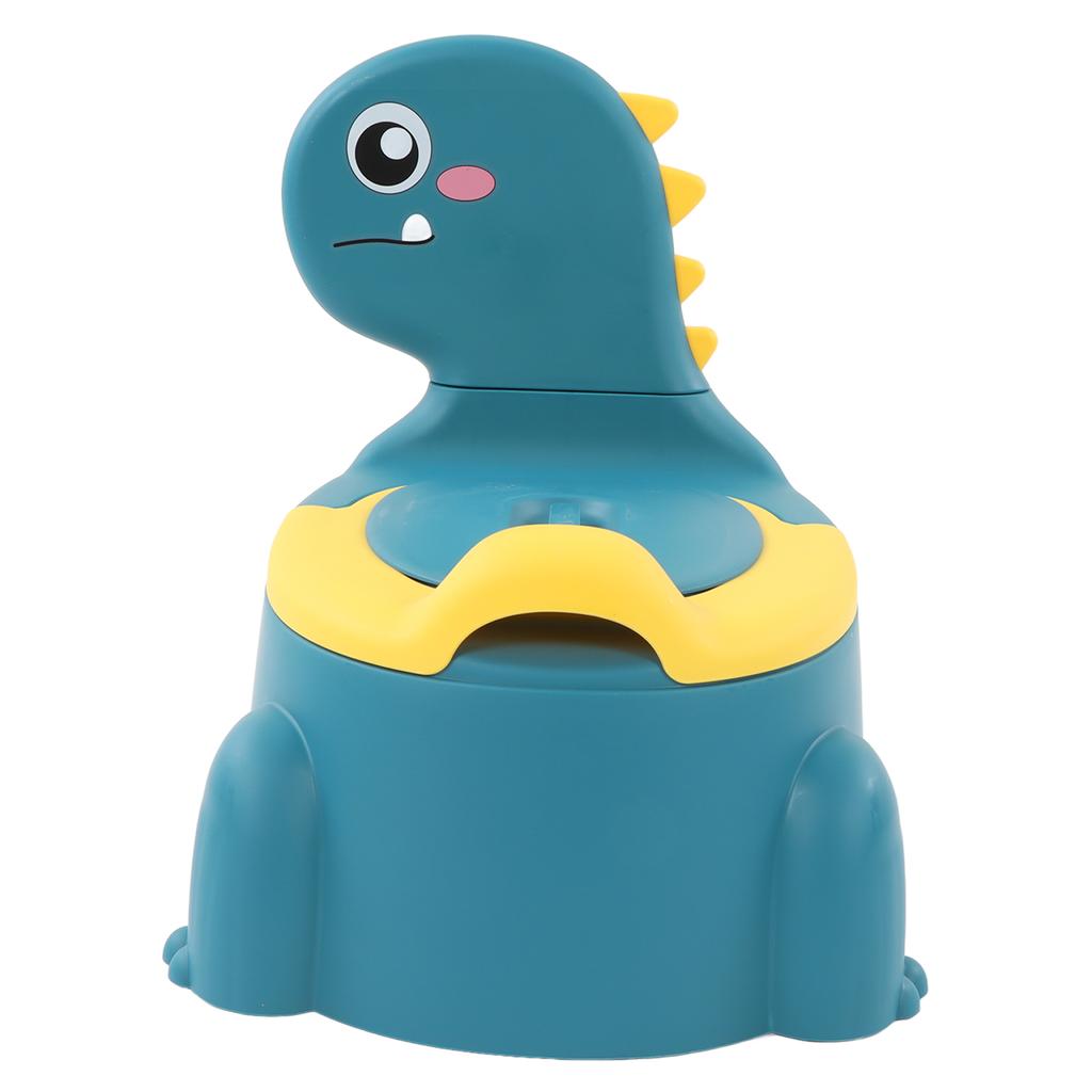 Baby Potty Thickening Ergonomic Modern Cartoon Dinosaur Training Potty Toilet with Rubber Base for