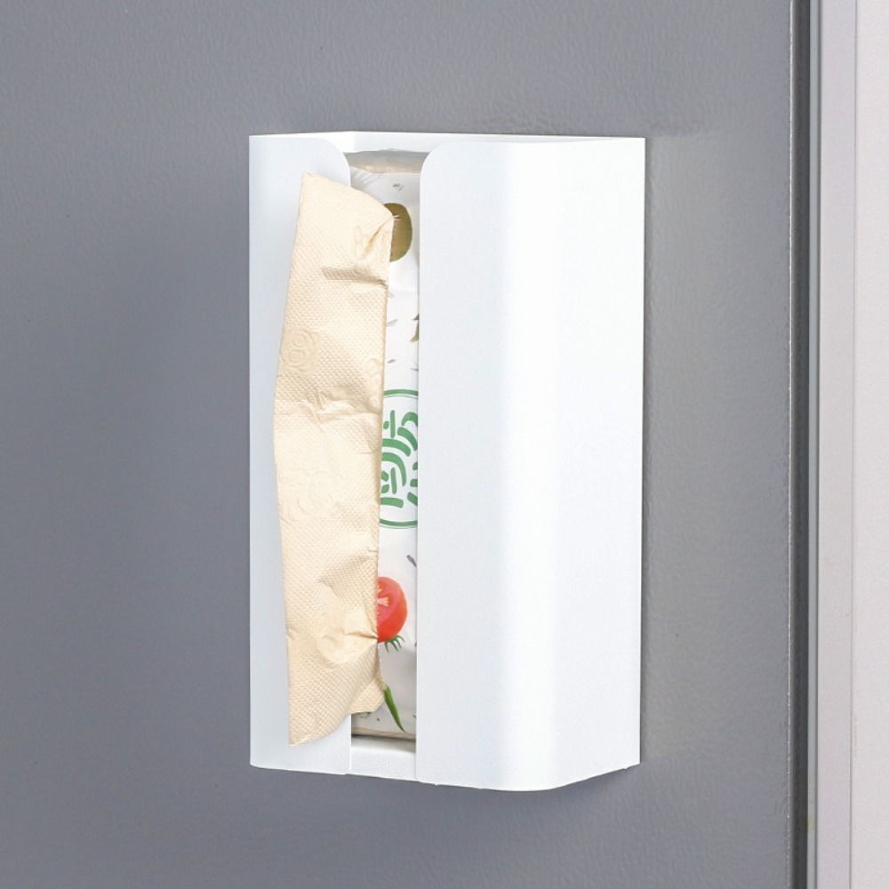 Magnetic Napkin Holder Wall Mounte Paper Towel Container Tissue Case Tissue Box Kitchen