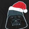 Star Wars Unisex Adult Darth Vader Santa Hat Long-Sleeved Christmas T-Shirt
