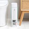 Узкий мусорный бак, набор ершиков для туалета, пластиковое мусорное ведро для ванной, мусорное ведро для кухни, мусорное ведро для мусора, бытовая уборка