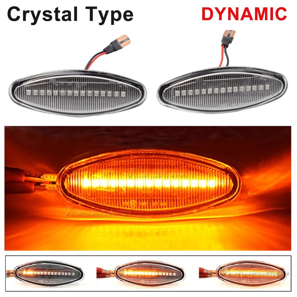 Боковой габаритный фонарь для JAGUAR XK8 S-Type XK 8/XKR XJ X350, динамический светодиодный указатель поворота, мигающий индикатор