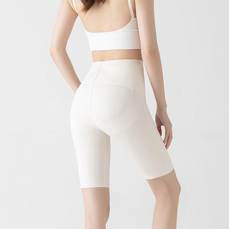 Colorful Women's Shark Print Summer Cycling Shorts