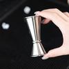 1pc Liquid Measuring Cup Stainless Steel Measure Cup Cocktail Spirit Jigger Mixed Beaker Measure Cup Kitchenware Bar Accessories