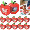 10Pcs Party Favor Heart Gift Box Mini Snack Paper Holder  Christmas Party