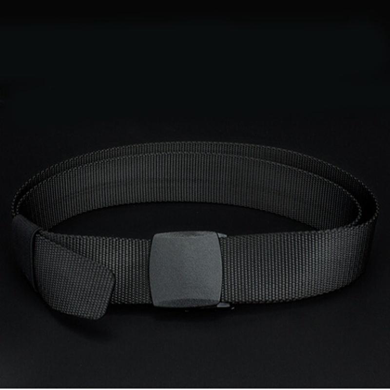 Men's Outdoor Sports Nylon Waistband Canvas Web Belt
