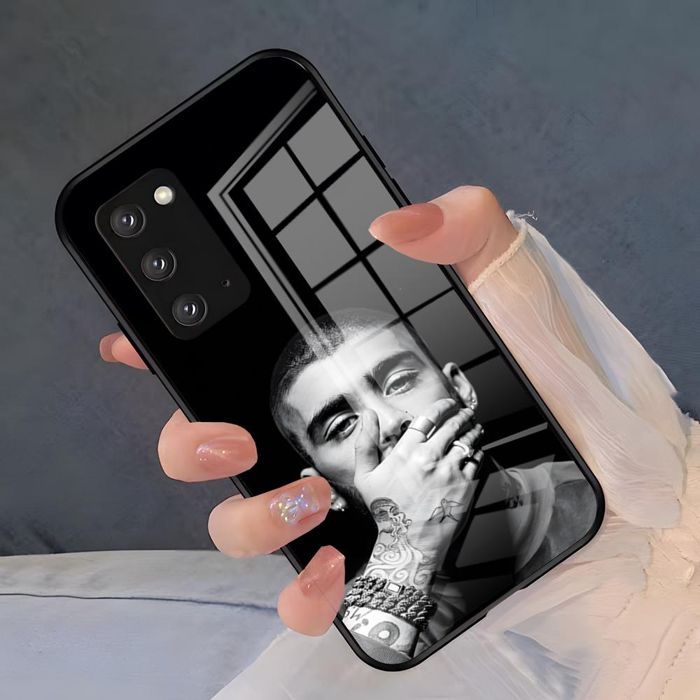 Чехол для телефона Singer Z-Zayn Malik для Samsung A25 A13 A33 5G A54 A36 A35 A56 A52 A14 Ударопрочный стеклянный чехол