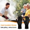 Tools Fireplaces High Temperature Resistance Heat Insulation BBQ Gloves Oven Mitts Fire Heat Glove