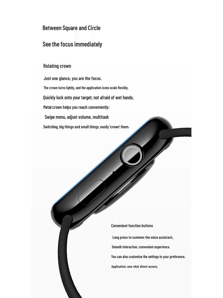 Smartwatch S10: Women's Outdoor Sports Bracelet with Bluetooth Calling, Blood Pressure & Heart Rate Monitoring, and Dual Payment NFC.