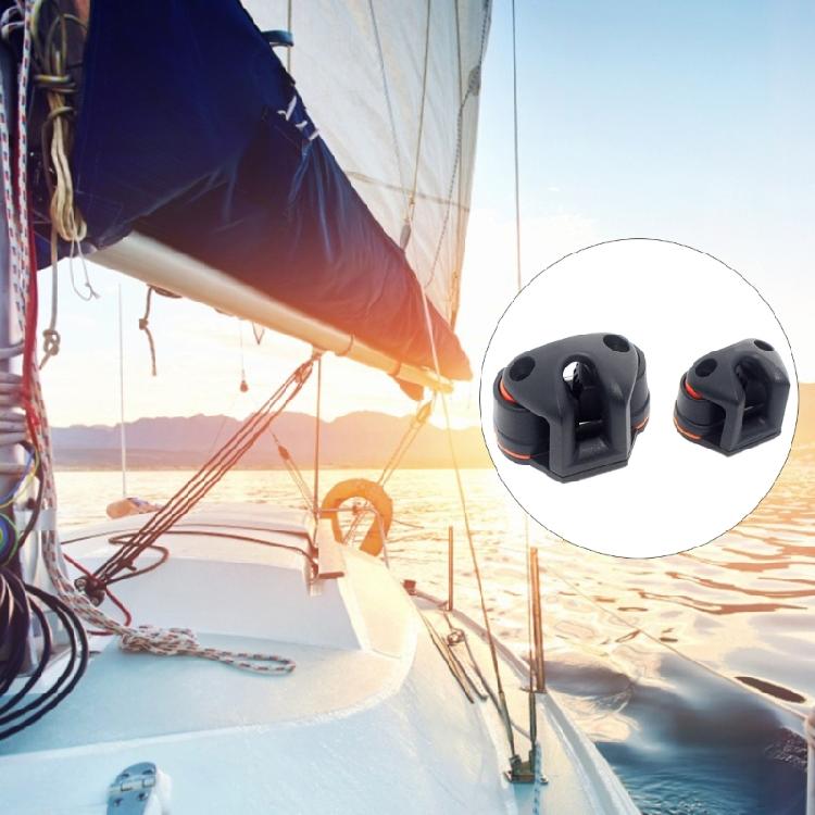 Boat Cleats Wire Rope Fairlead Kayak Accessories Marine Line Cleats Bearing Carbo Cleat for Boat Canoe