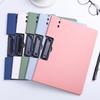Memo Clip Board Office Supplies Plastic File Folder A4 Clipboard With Metal Hook Writing Pad
